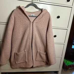 Pink Old Navy Fuzzy jacket